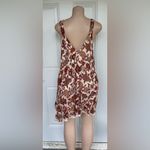 Free People Floral Mini Dress in Red and Cream Photo 2