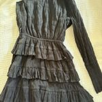 Hello Molly  Dress Mini Black One-Shoulder Photo 0