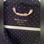 Kate Spade new york Evergreen Pajama Top Polka Dot Navy/pink Sz L Soft Comfy Photo 1