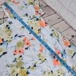 PaperMoon  Petite Light Blue Floral Short Sleeve‎ Blouse SP NWT Photo 6