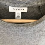 Topshop  grey cropped T-shirt Photo 3