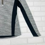 Athleta ‎ SNOWSCAPE HALF ZIP JACKET ATHLETIC SWEATSHIRT, Size Small EUC Quilted Photo 5