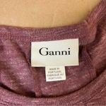 Ganni  Red Winter Jersey Shirt Dress Photo 6
