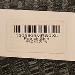 Reformation ππ Patrick Skirt ~ Marled Slate Grey XL NWT Photo 12