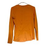 Athleta  Pacifica Long Sleeve 3/4 Zip Shirt Color: Orange Sherbet Size: medium Photo 2