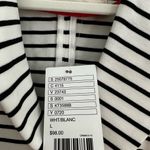 Anthropology short stripe blazer White Size L Photo 2