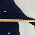 Alfred Dunner  Coat Jacket Lightweight Greenwich Circle Size 14 Navy Blue Photo 4