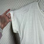 Eileen Fisher White Linen Short Sleeve Top Photo 2