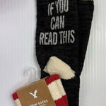 American Eagle  NWT Woman's Bring Me Hot Chocolate‎ Socks Winter Holiday Photo 0