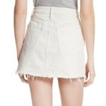 Free People White  Jean Skirt Size 26 Photo 1