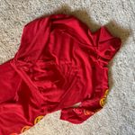 Aviator Nation  Smiley Hoodie Jogger Set Sz XL in Red Photo 1