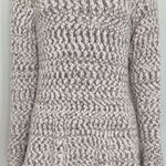 Mirumi Marled Knit Lace Hem Sweater Photo 0