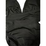 Trina Turk New.  black plunge neck wrap swimsuit. Size 2. Retails 142 Photo 8