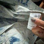 Free People Tie-Dye Denim Jacket Photo 5