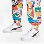 Puma Cali Star International Game Womens White Lifestyle Sneakers Shoes Photo 1