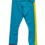 Lululemon Athletica Amped Women’s Size 4 Blue Leggings with Color-Blocking Photo 3