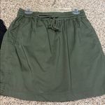 Loft Black and Green Mini Skirt Set Photo 3