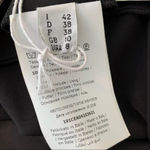 CEDRIC CHARLIER Designer Jumpsuit Black Satin Belted Strapless One Piece 8 NWT Photo 7