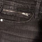 Athleta Black Zipped Ankle Jeans Size 4 Photo 2