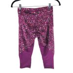 Lululemon Real Quick Crop Paradise Camo Multi Regal Plum Purple 4 Photo 1
