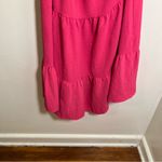 Ee:some One Shoulder Swing Dress Pink M Size M Photo 4
