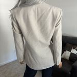 Pendleton Vtg Linen Mix Blazer Jacket 6 Beige Country Western Office Capsule USA Photo 4