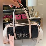 Juicy Couture Pink/ Black Mini Barrel Crossbody Bag Photo 0
