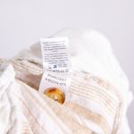 Faherty Monterey Linen Pants In Natural Bombay Stripe Print Straight Leg Trouser Photo 2