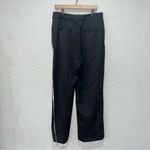 House Of CB Alivia Black Loose Fit Wool Blend Trousers in L+ Photo 3