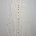 Highline Chic Ivory Button-Down Dress Photo 0