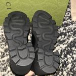 Gucci Women's GG Platform High Block Heel Ankle Boots Photo 11