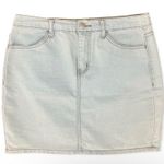 Forever 21 SZ M light wash blue denim skirt Photo 0