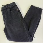 Abercrombie & Fitch The Ankle Straight Ultra High-Rise Jeans Black Size 28/6R Photo 5