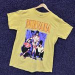 Nirvana Nevermind Tour Band Poster Grunge Band T-Shirt L Photo 2