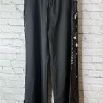 Milly  Black Sequin women’s pants size medium Photo 4