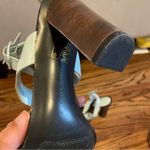 Charles and Keith Women's Babg Blue Strappy Wedge Sandals Photo 4