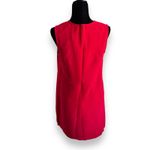 Loft Ann Taylor Womens Dress Sz 8P Petite Red Shift Dinner Work 8 Career Photo 4