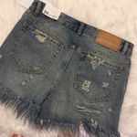 ZARA  mom fit denim shorts. Size 0 Photo 2
