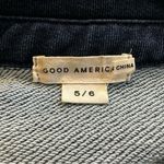 Good American Women's Oversized Shirt in Indigo Size 20 Photo 9