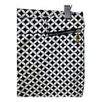 Anne Klein  Geometric Print Ankle Pants‎ Blue White Pattern Women Size Large Photo 1