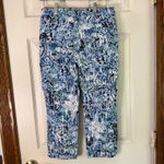 Nine West Nine‎ West Chrystie Capri Abstract Print Stretch Cropped Pants Size 4 Photo 7