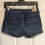 Abercrombie & Fitch  Women's Cuffed Denim Jean Shorts Size 0 - W25 (28x3) Y2K Photo 2