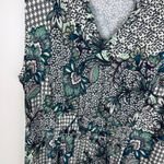 Coldwater Creek  Womens Floral Midi Dress Medium‎ Sleeveless Casual Comfort Boho Photo 2