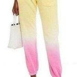 Wsly tie dye sweatpants Yellow Photo 0