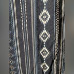 Vintage Japanese Atorih House Blue Western Dress, Size M/L Size M Photo 4