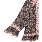 LOGO By Lori Goldstein Logo Lab by Lori Goldstein 3/4 Sleeve Crew Neck Bed Jacket Floral Patchwork 2x Photo 3