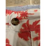 Red Camel  Women's Juniors Leaf Print Casual Mini Shorts Zip & Button Size 3 Photo 6