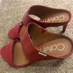 Calvin Klein Red Heels Photo 0
