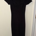 Princess Polly  Black Midi Dress Photo 1