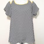 THML  Stitch Fix Jaye Cutout Shoulder Top MP NWT Photo 0